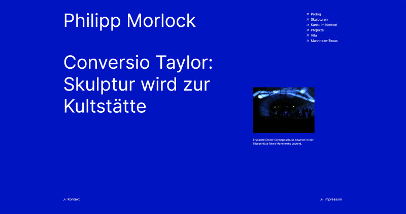 Die neue homepage von Philipp Morlock ist online!